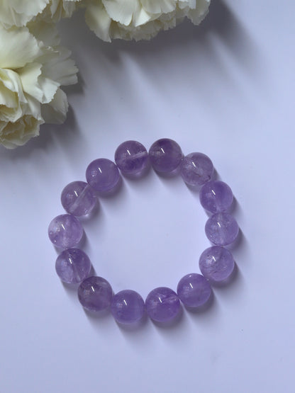Lavendel-Amethyst Armband 16mm