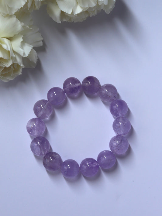 Lavendel-Amethyst Armband 16mm