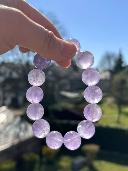 Lavendel-Amethyst Armband 16mm
